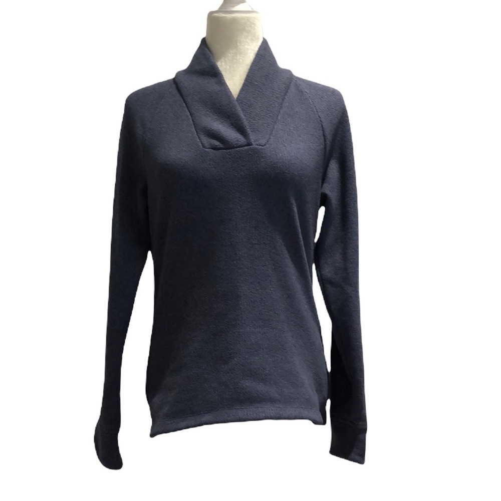 REI pullover sweater dusty blue women’s Sz Small VGUC